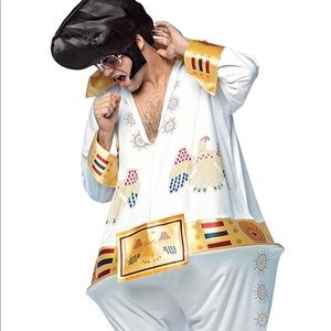 Men's The King Hoopster Elvis Jumpsuit Costume
